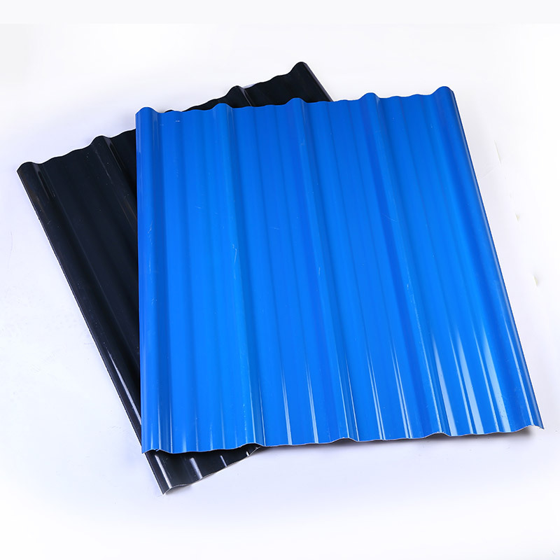 Shandong APVC Resin tile Factory building Anticorrosive tile workshop heat insulation Roof Corrosion Steel tile