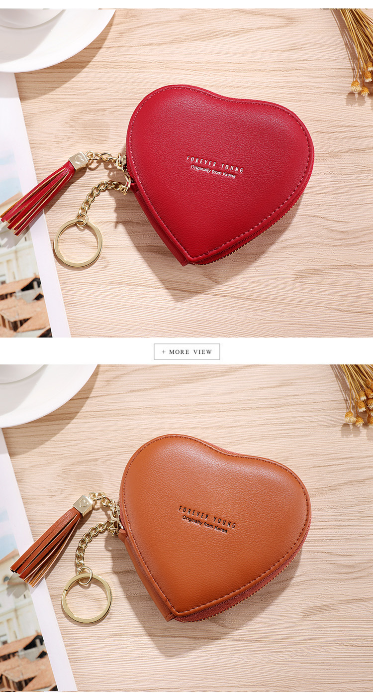 Women's Solid Color Pu Leather Zipper Coin Purses display picture 1