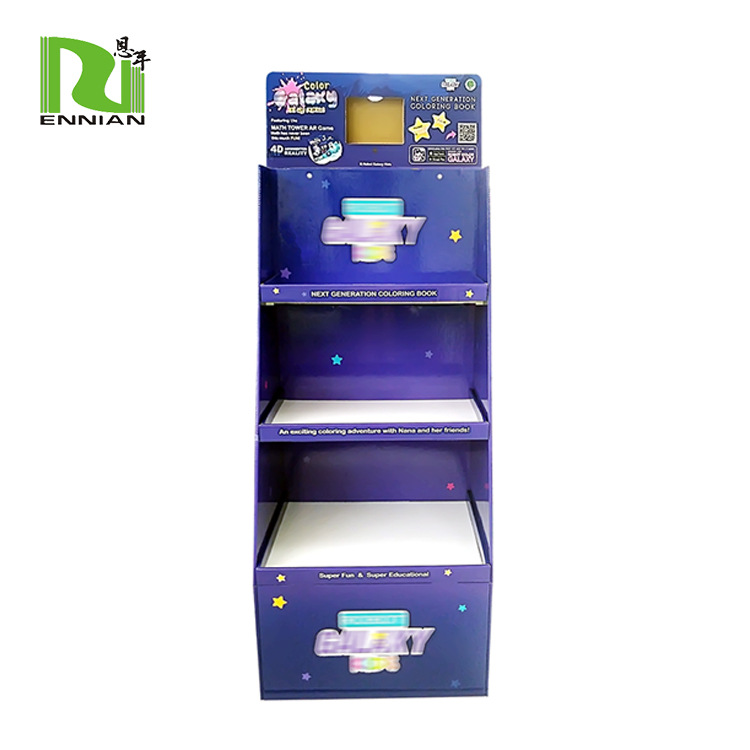 LCD机器人 广告机 纸质展示架 超市促销大型纸堆头