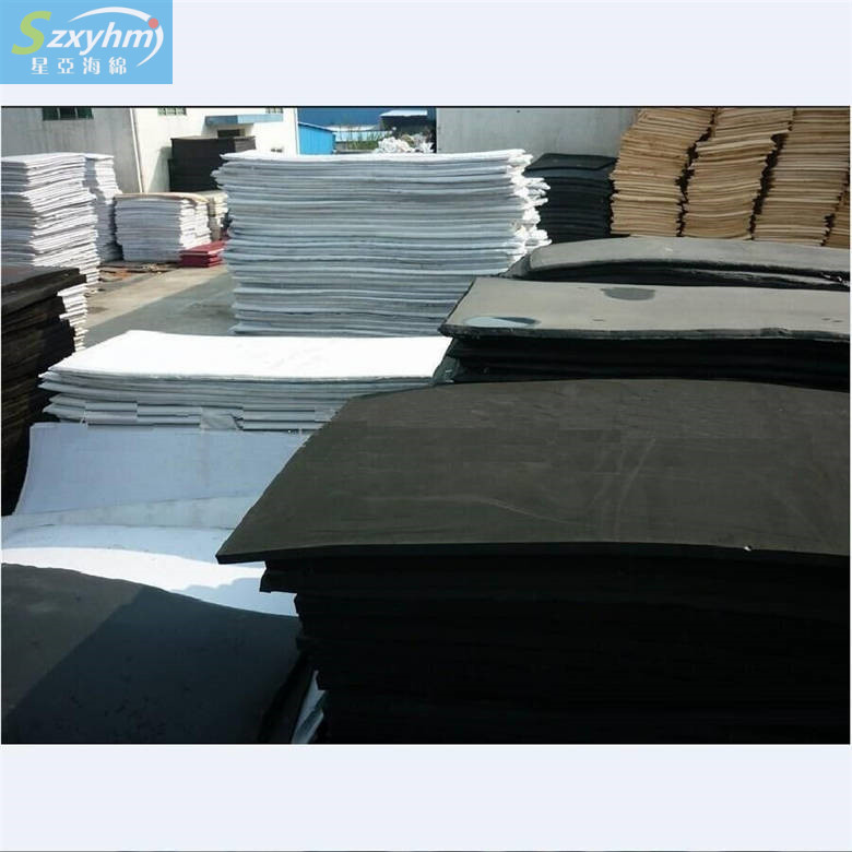 防爆海绵卷材成型多面背胶海绵线切割块大量销售