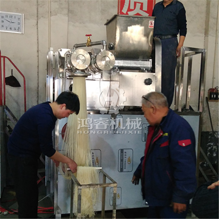商用时产600斤商用米线米粉机湿米粉机自熟米线机正规厂家供货