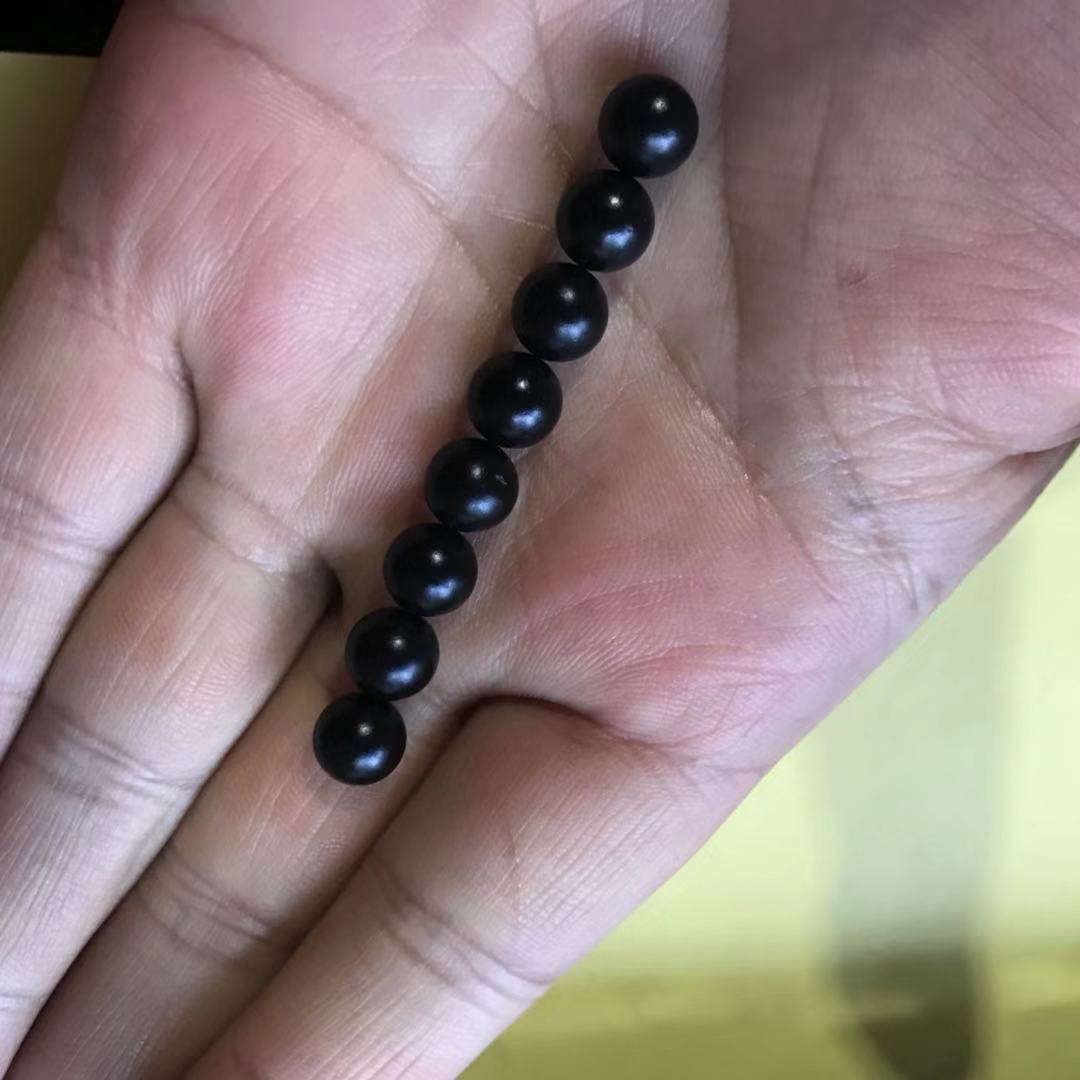 直径8毫米磁珠 艾灸磁疗养生强磁磁珠 散珠 可拼接成手链项链使用