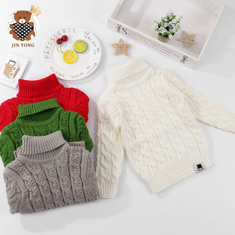 工廠批發【金勇】秋冬童裝舒適毛衣可愛兒童毛衣男女童毛衣童裝