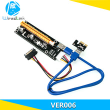���S�F؛PCI-E 1X to 16X�@�����L��pcie�D�ӿ�VER006 4Pin�ڽ���