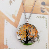 Fresh double-sided pendant, necklace, plant lamp, sample