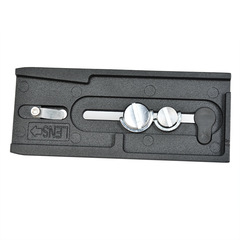 Wholesale 501PL SLR camera extended quick release plate suitable for Manfrotto Benro S4 hydraulic head quick release plate