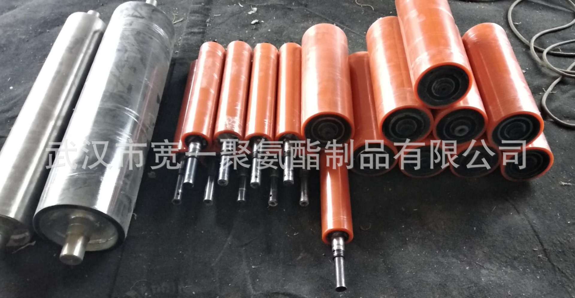 供应湖北黄冈辊筒包胶，滚筒包胶，聚氨酯包胶