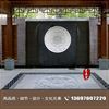 Marble carved decorations white jade indoor