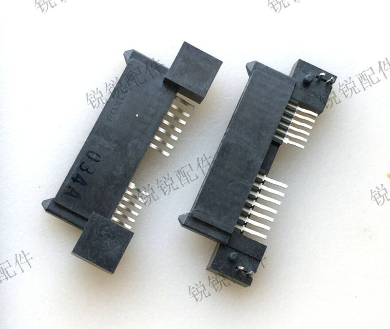 SATA hard disk interface socket 6+7 clamp plate patch IDE interface socket notebook hard disk interface