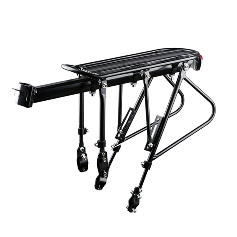 Sichuan-Tibet line Mountain Bicycle QD solid Steel aluminium alloy goods shelves Manned goods shelves