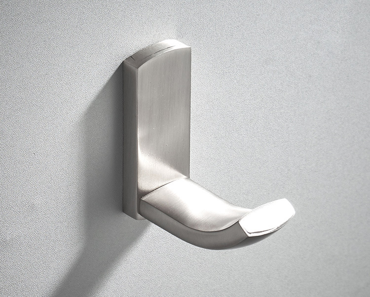 全铜衣帽钩拉丝色小衣勾厨卫挂钩衣勾排勾五金挂钩批发