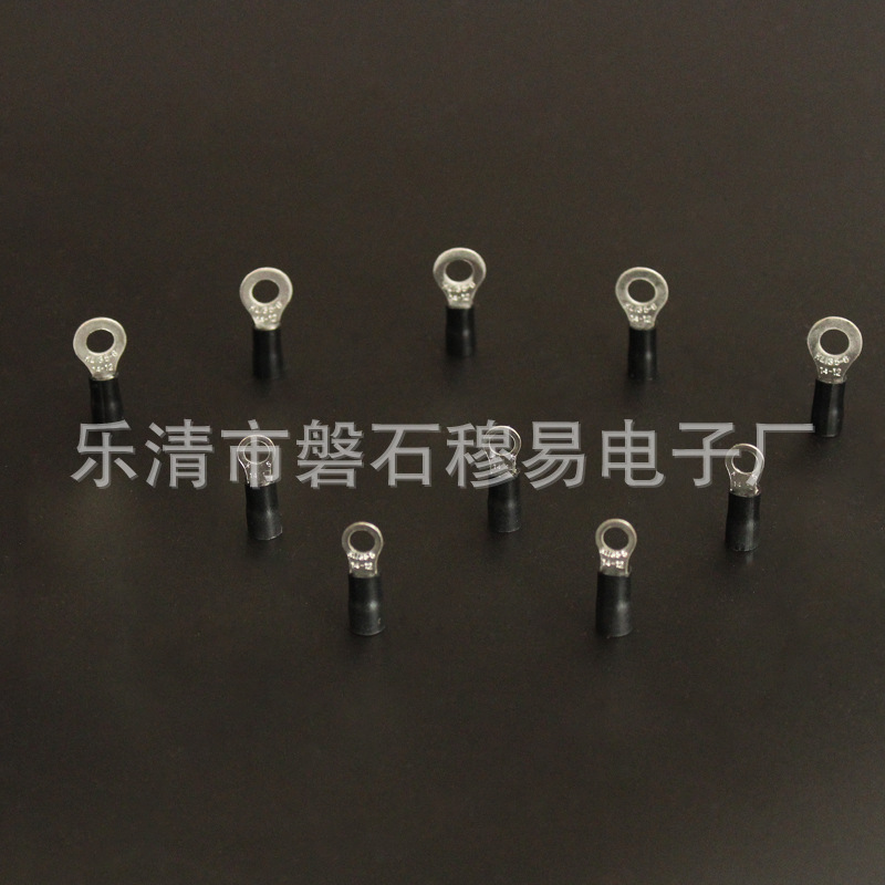 OT圆形接线端子RV端头冷压接线端子铜鼻子RV2 -3-4-5-6-8-10-12