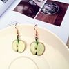 Fruit fresh summer earrings, Korean style