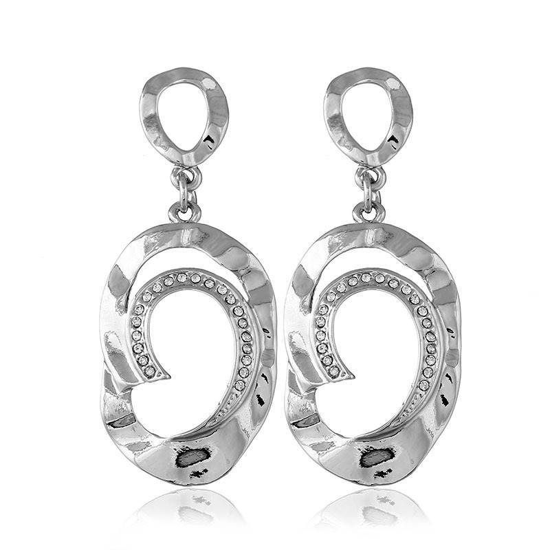 Fashionable earrings, wholesale, European style