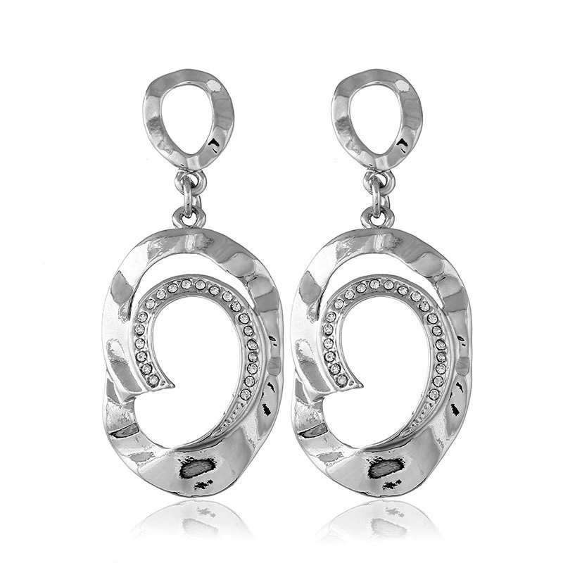 Fashionable earrings, wholesale, European style