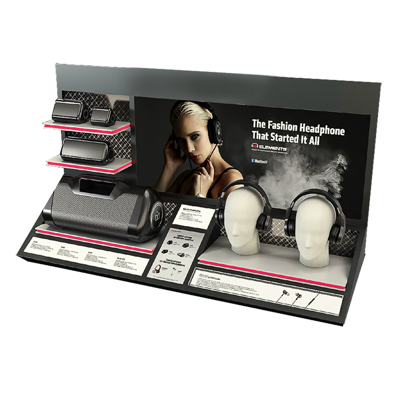 工厂定制亚克力音箱展示架 蓝牙耳机展示台 有机玻璃音响展示架