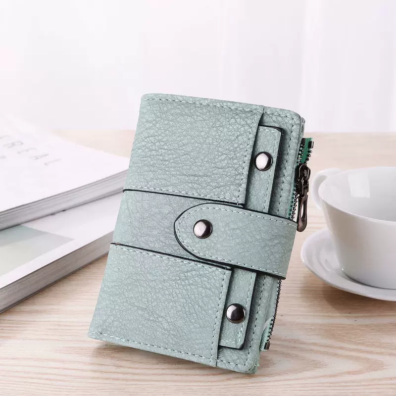 Summer short retro matte wallet, 2021 collection