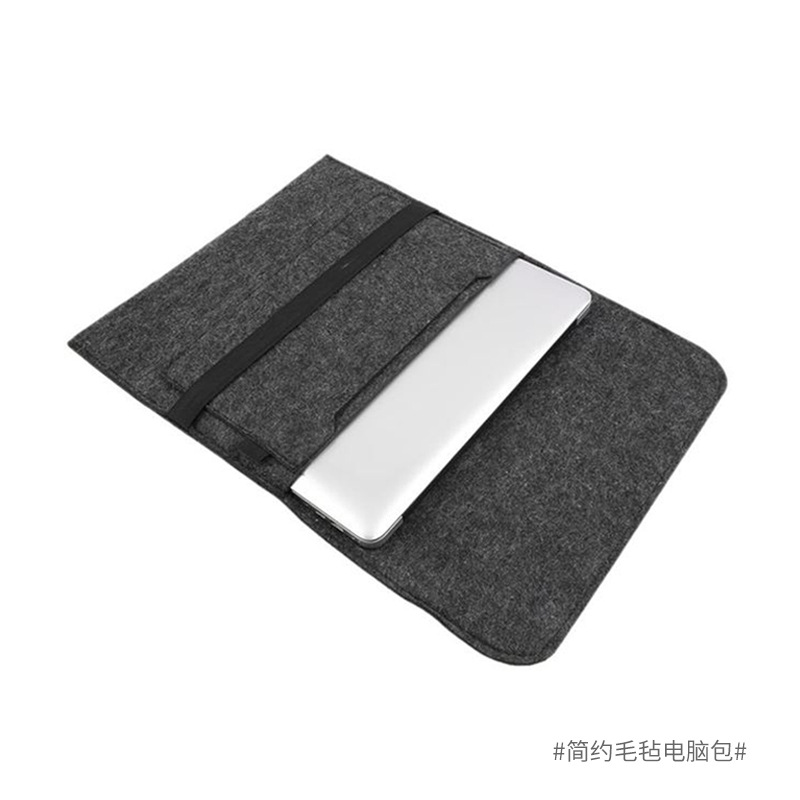 environmental protection Wool Felt have more cash than can be accounted for wallet fashion Simplicity men and women Passport package notebook ipad Computer bag liner