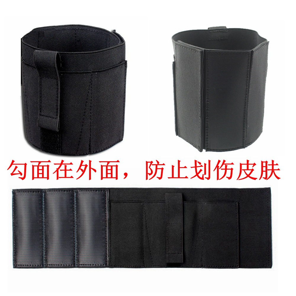 户外战术休闲升级版带弹夹套隐形脚套外贸新款高品质尼龙舒适脚套