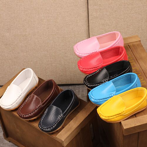 Comfortable Baby Shoes for Girls and Boys, Non-Slip Soft Leather Sole, Factory Direct Sale