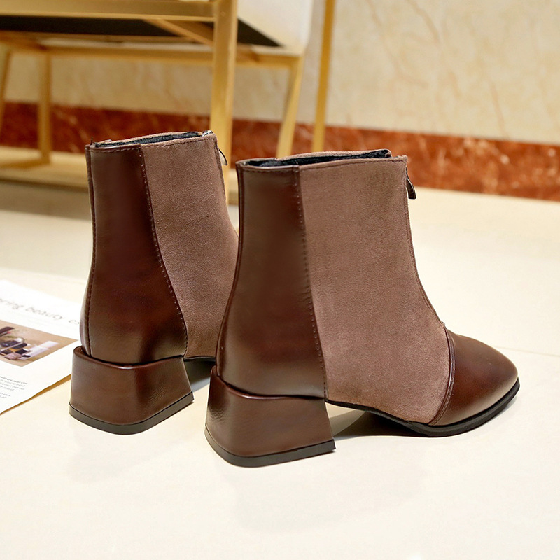 Bottes femme en Daim - Ref 3354991 Image 4