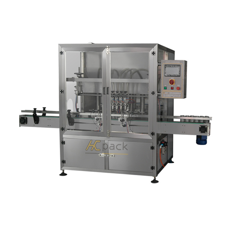 广全蜂蜜糖浆自动灌装机膏体灌装机定量果汁液体灌装机食用油