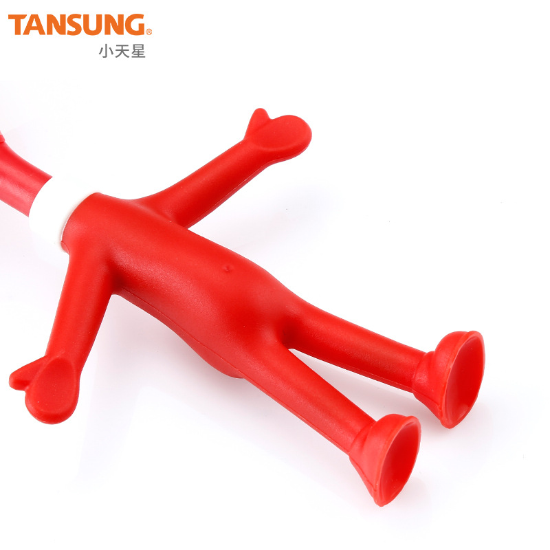 人型卡通兒童尼龍廚具 烘焙餐具套裝 硅膠鏟廚具人型廚房工具批發(fā)