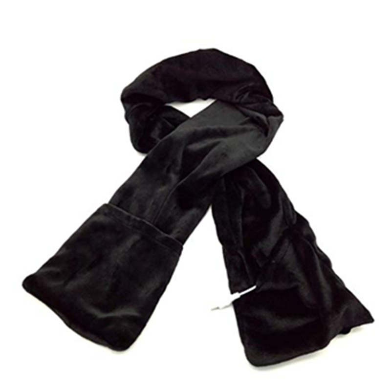USB發熱圍巾 冬季保暖 絲絨圍巾 USB電熱圍巾防風圍脖heated scarf發熱圍巾 14094