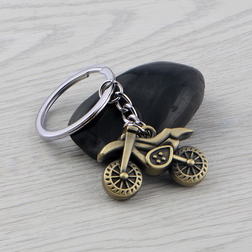 Motorcycle Keychain Off-Road Motorcycle Keychain Metal Keychain Zinc Alloy Keychain GX-021