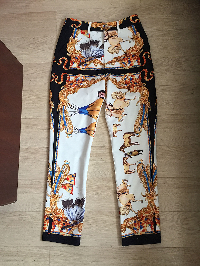 Women's High Quality Designer Vintage Suit Pants