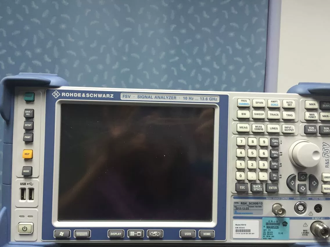 Анализатор спектра ФСВР в реальном времени 7 ГХз 40 ГХз в измерять обслуживания проката запаса
