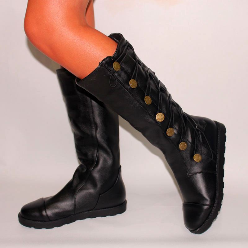 Bottes femme en pu - Ref 3355167 Image 32