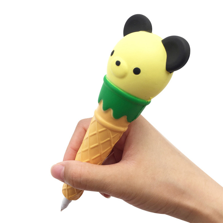 Cute Squishy Pencil Sleeves Cute Panda Dolls Squishies Slow Rising