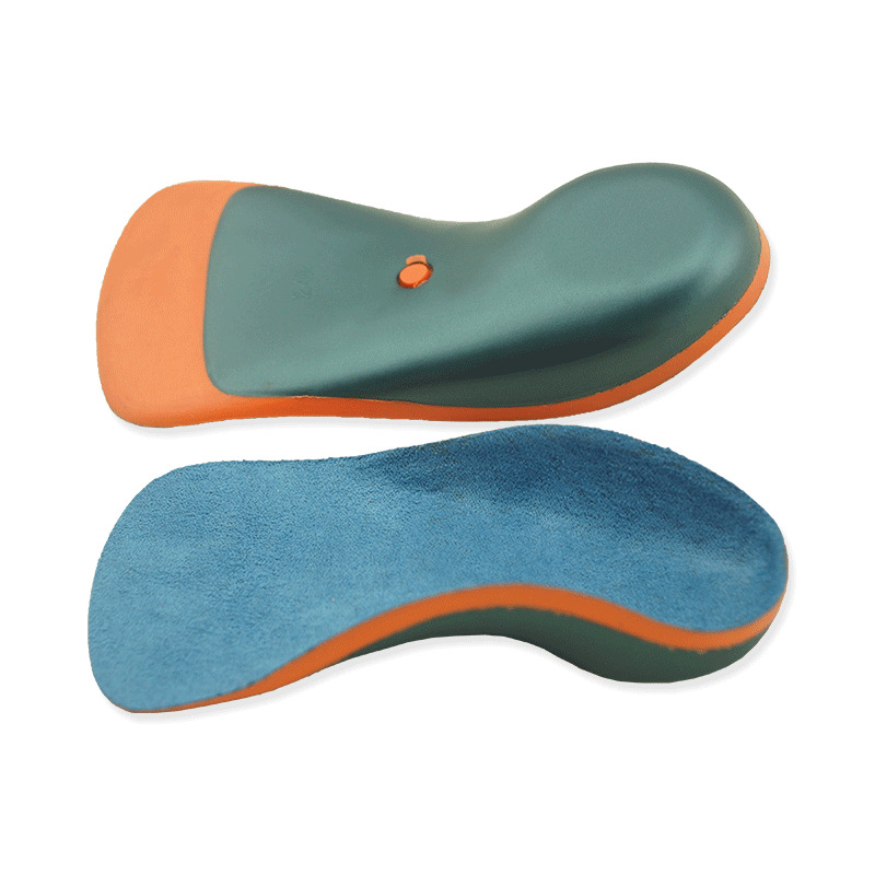 Children's insoles Children's arch half pad Flat foot inner and outer figure eight arch support insoles