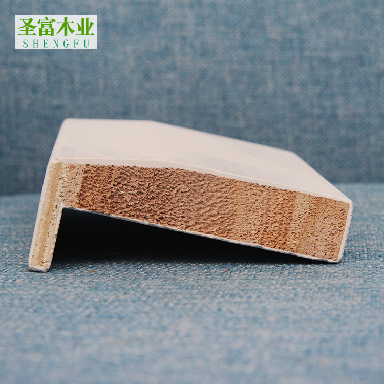 厂家批发实木涂泥门套线7*1.5平板斜边防水胶直接喷面漆|ms