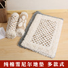 Diamond Chenille pure cotton Home Furnishing Absorbent mats door mat non-slip Doormat carpet Mat TOILET Shower Room Mat