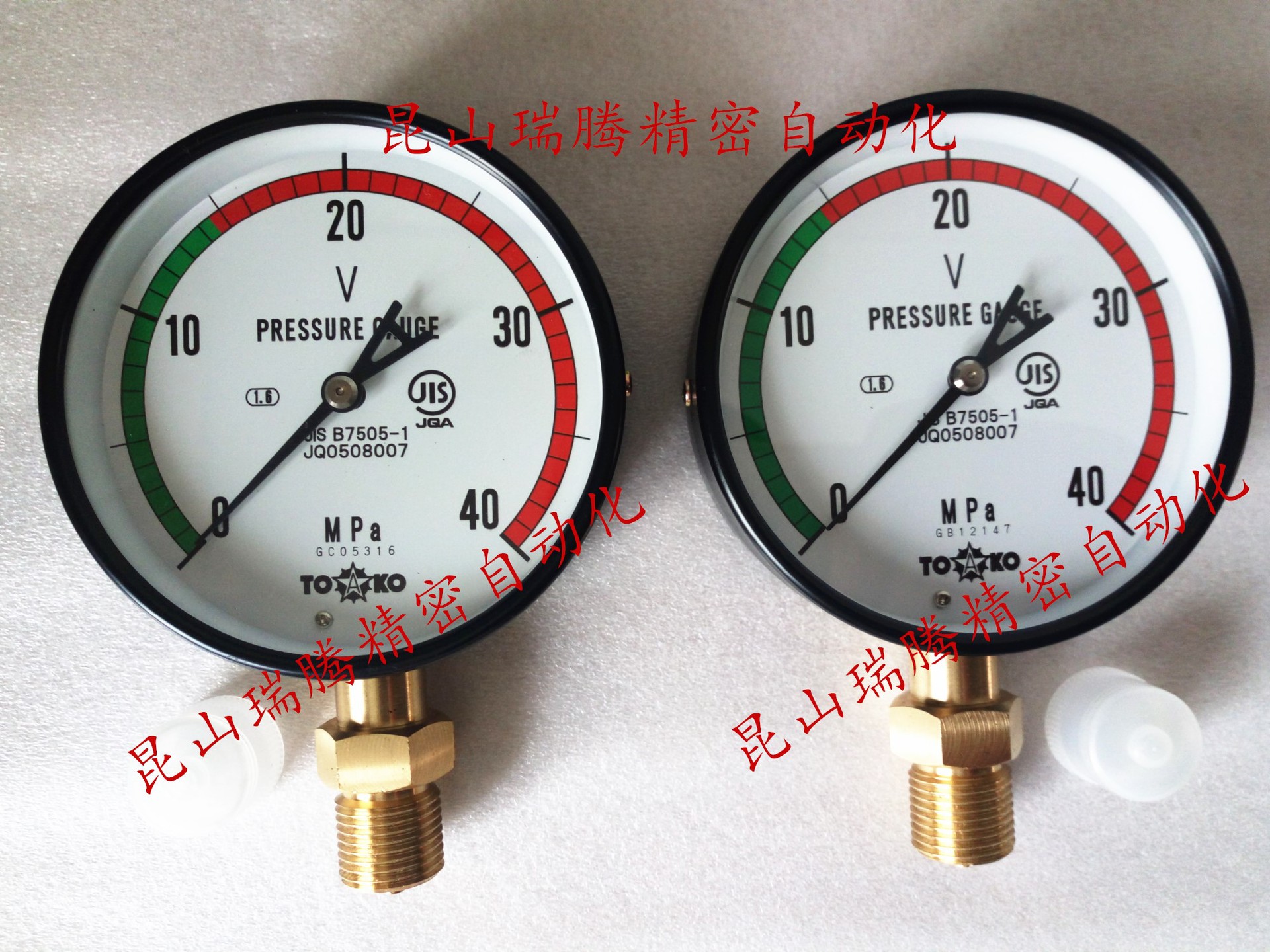 AVS-G1/2-100x40MPa-14.5GR 东洋计器TOAKO 耐振压力表