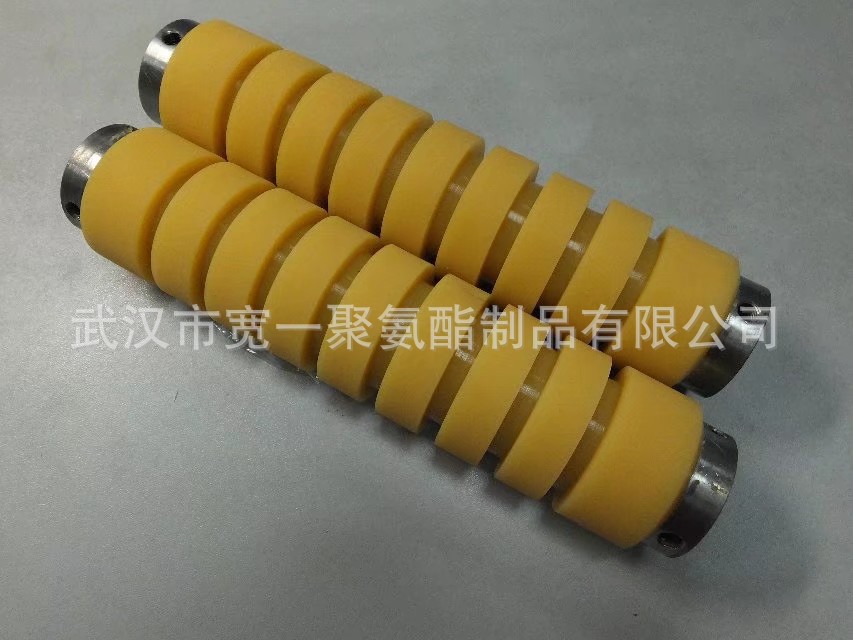 供应湖北黄冈聚氨酯胶轮包胶加工，胶轮加工