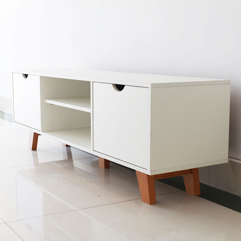 Los fabricantes suministran nórdico TV gabinete de audio dormitorio pequeño apartamento moderno minimalista sala de estar TV gabinete