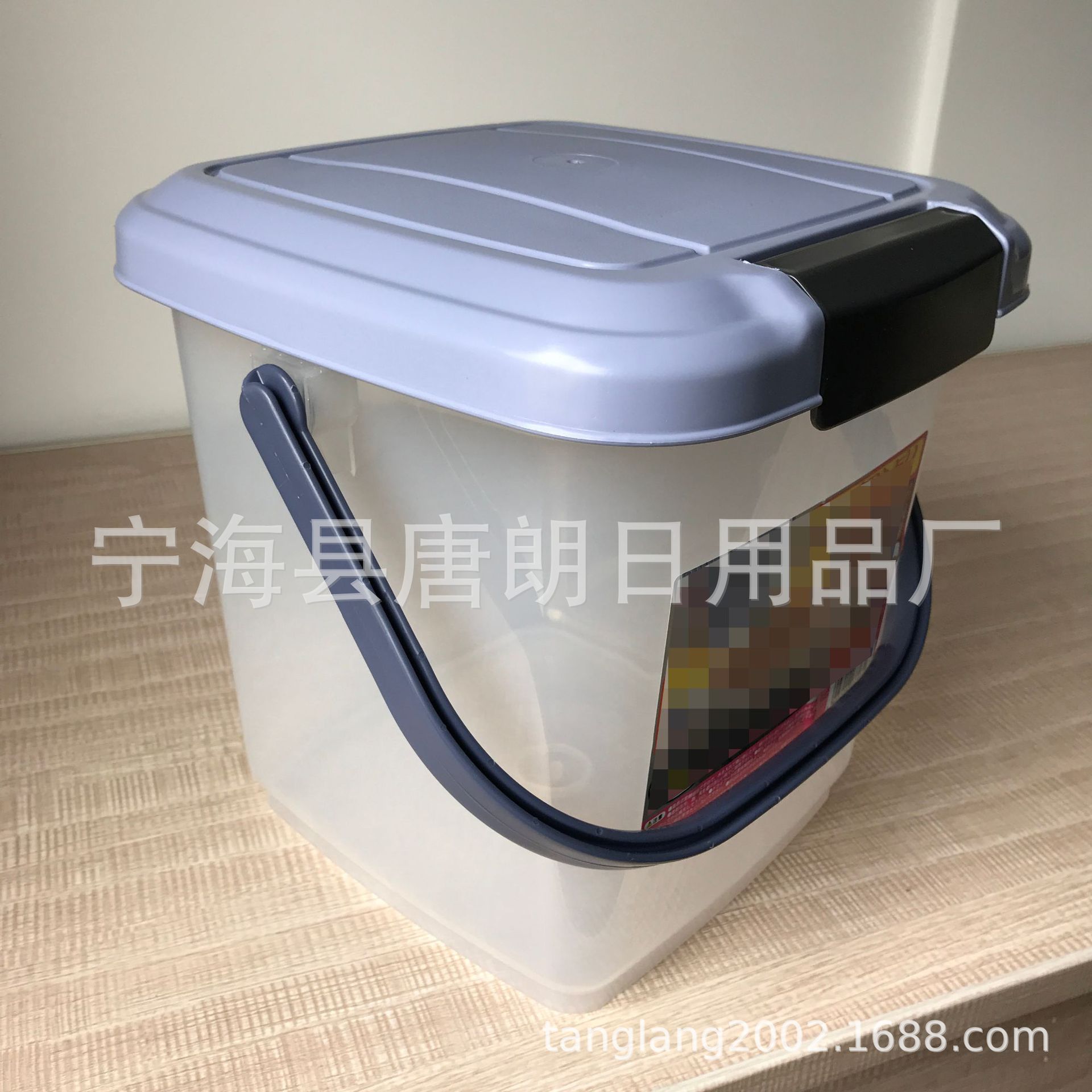 宠物储粮桶 狗粮桶 储存猫粮密封罐 收纳箱防潮盒子