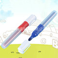 现货批发水性红蓝2色白板笔墨水可擦 教学用品儿童白板可擦记号笔