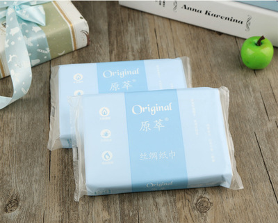 老原萃40抽5包批發保濕柔紙巾嬰幼兒柔潤面巾紙抽紙支持壹件代發