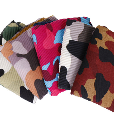 new pattern Korean Edition Versatile camouflage scarf Cross border Autumn and winter Selling fashion Cotton VS112