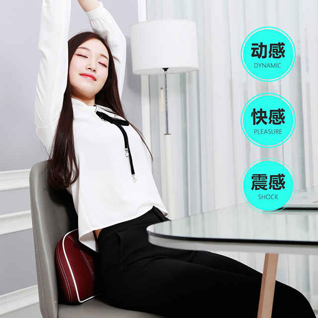 (2개) 자동차 소닉 쿠션/소닉 쿠션/오디오 쿠션/진동 요추/체성 감각 진동자