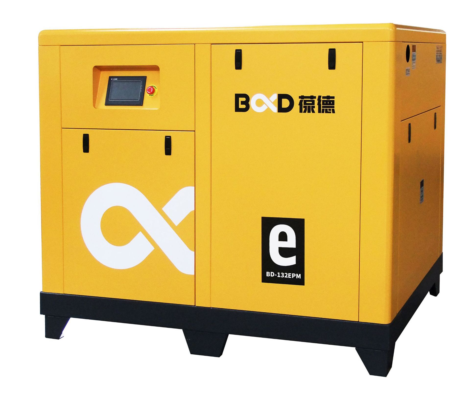 Permanent magnet frequency conversion Two compress Air compressor energy conservation nose Screw Air compressor Displacement Manufactor