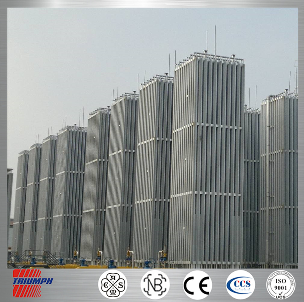 ASME /GB/NB/LNG空温式气化器/LOX水浴式汽化器/电加热蒸汽加热