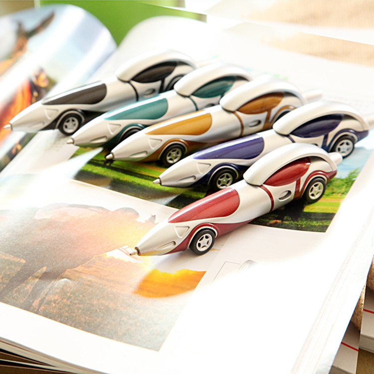 广告笔定制印刷二维码logo 创意礼品笔汽车卡通塑料圆珠笔批发|ru