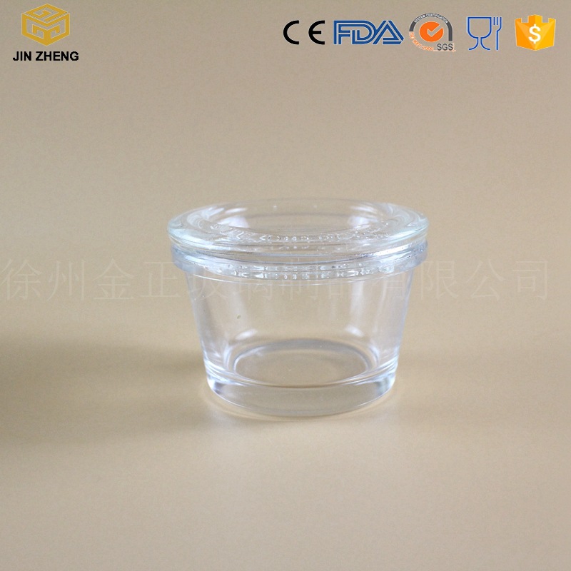 新款 透明多用玻璃罐 50ml小号果酱罐 榨菜罐 环保无铅