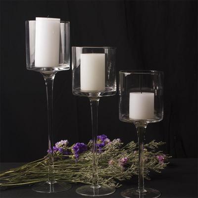 ALiiSAR direct deal Northern Europe Simplicity Glass Candle Cup Wedding celebration birthday candlelight Dinner Candle Cup