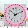 European -style fashion diamond circular 9 -inch stand -up digital color hanging clock wholesale company gifts